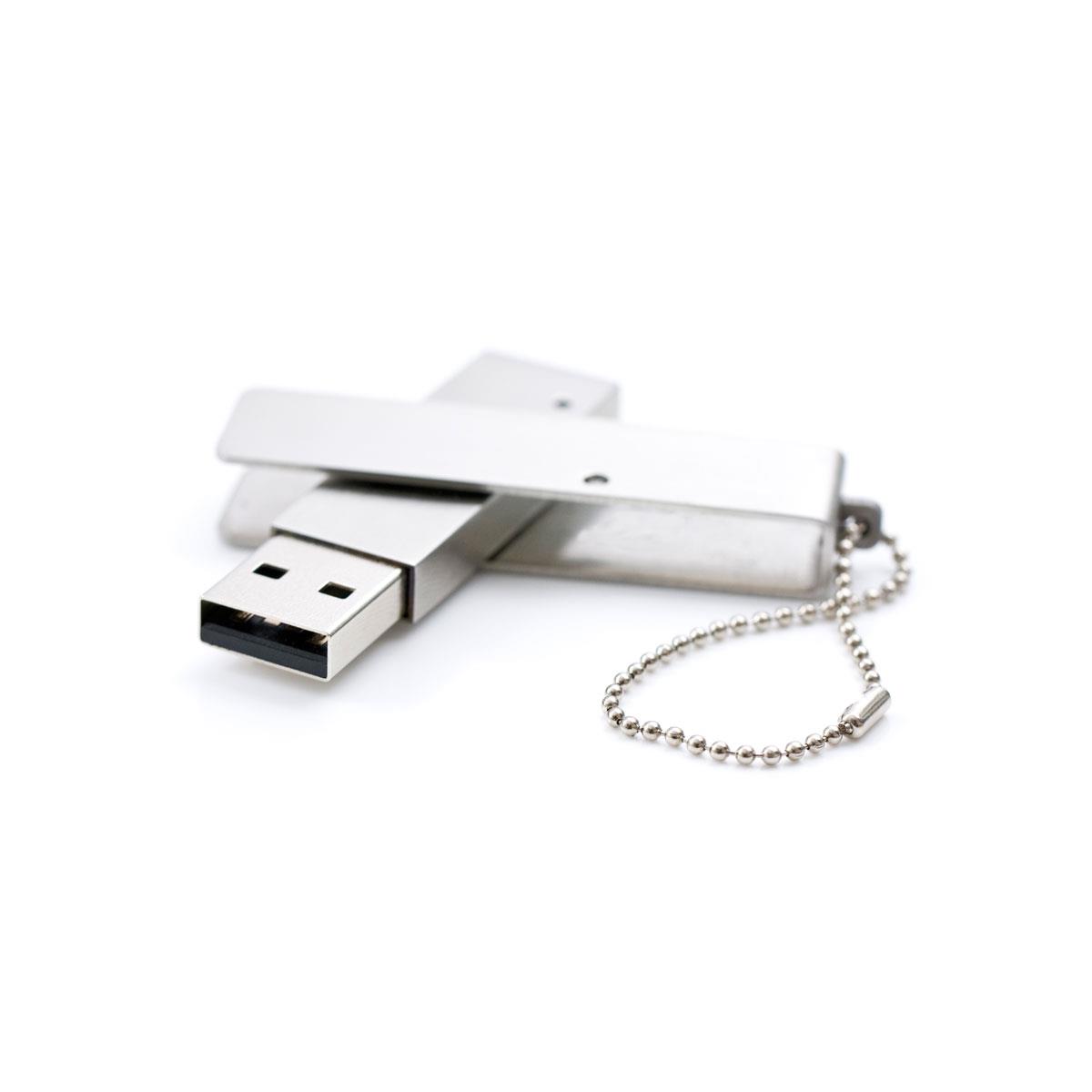 USB Stick Metall Twist 1 GB
